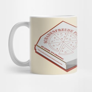 Schadenfreude Pizza Mug